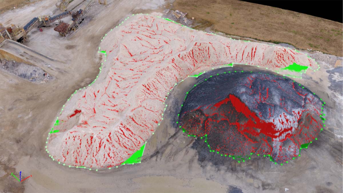 Картографирование с помощью беспилотников упрощает геодезические работы при добыче полезных ископаемых