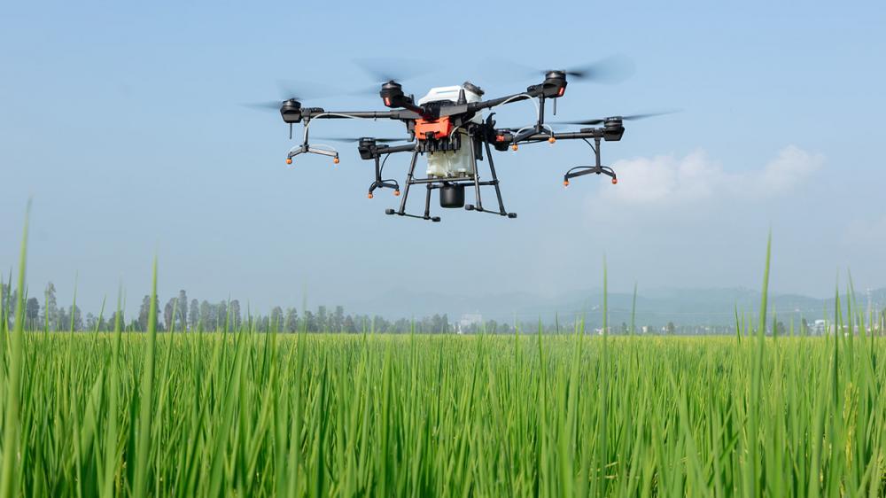 DJI представила дрон AGRAS T20 для обработки сельскохозяйственных культур