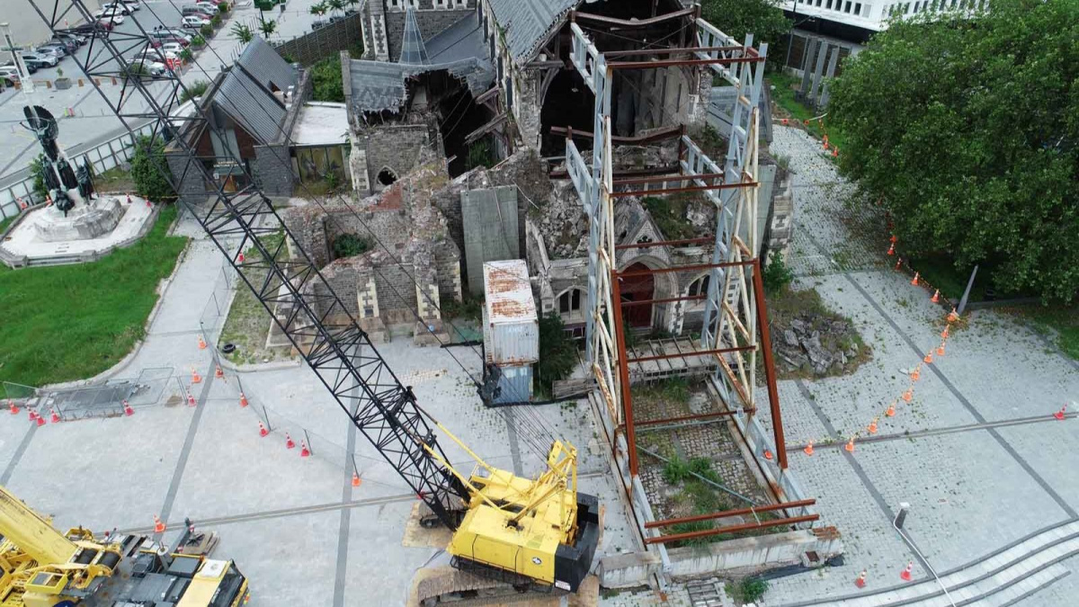 Восстановительные работы: 3D-картографирование собора, разрушенного землетрясением